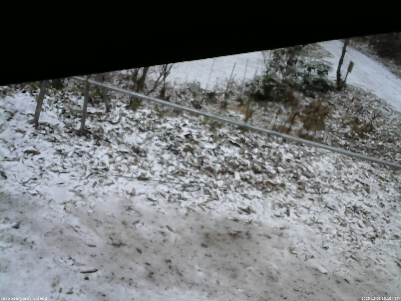 長野県菅平高原 ゆたか山荘 駐車場 2025/12/03 15:15