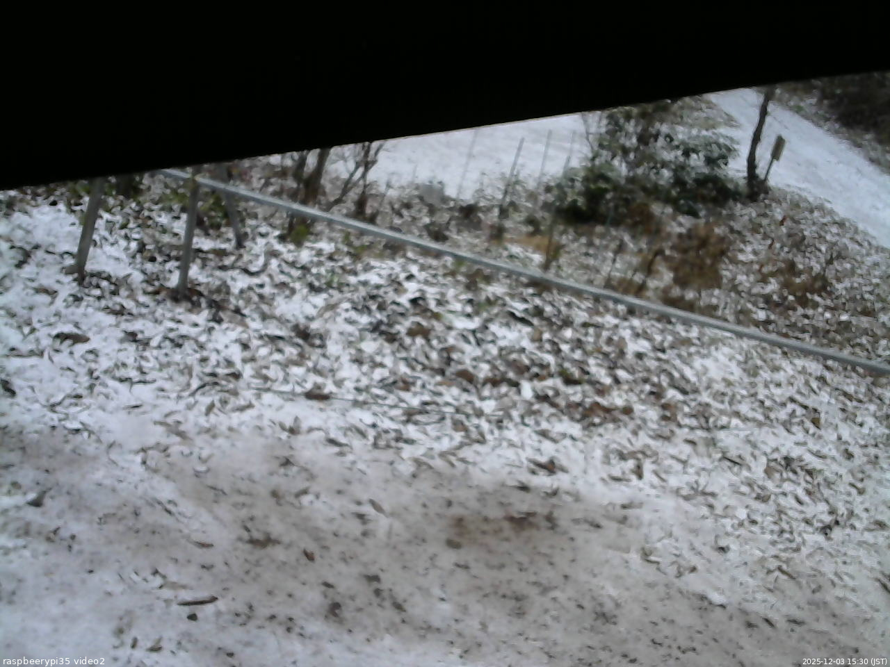 長野県菅平高原 ゆたか山荘 駐車場 2025/12/03 15:30