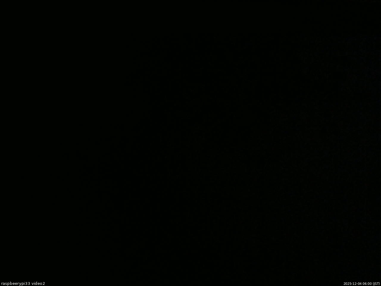 長野県菅平高原 ゆたか山荘 南側 2025/12/04 06:00