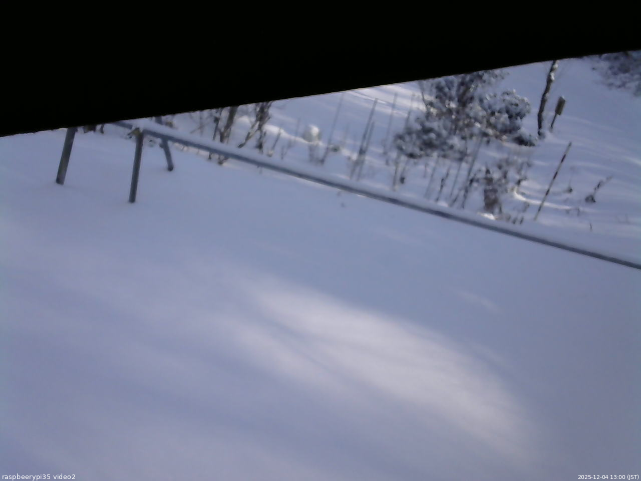 長野県菅平高原 ゆたか山荘 駐車場 2025/12/04 13:00