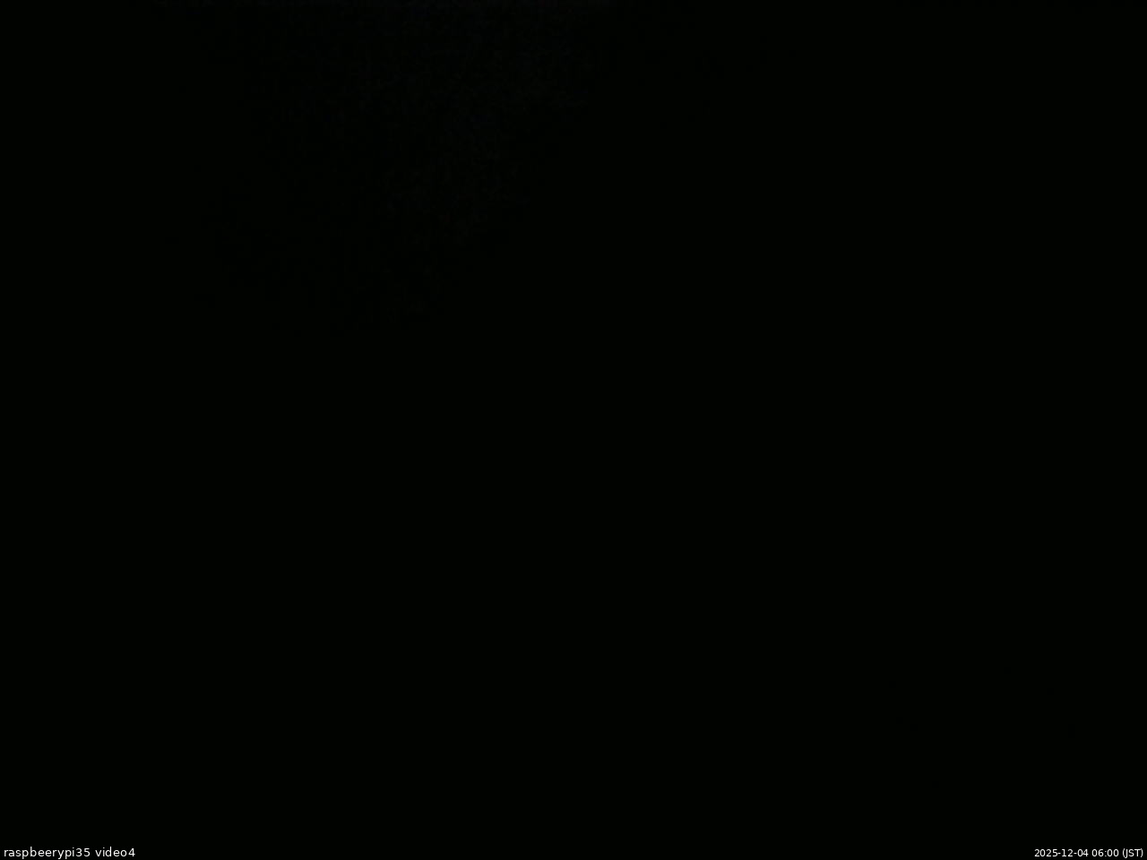 長野県菅平高原 ゆたか山荘 東側上空 2025/12/04 06:00