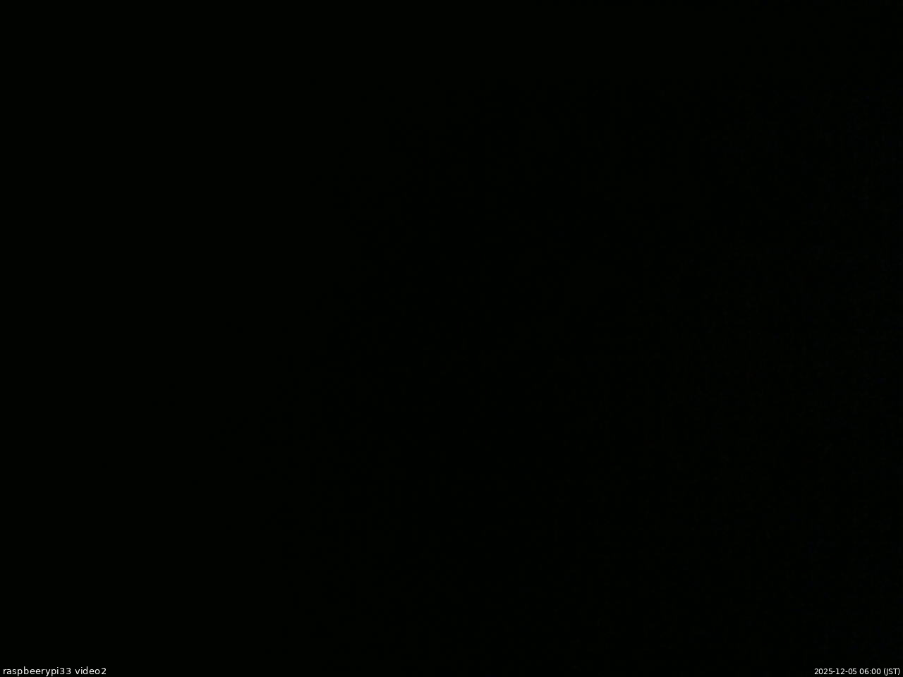 長野県菅平高原 ゆたか山荘 南側 2025/12/05 06:00
