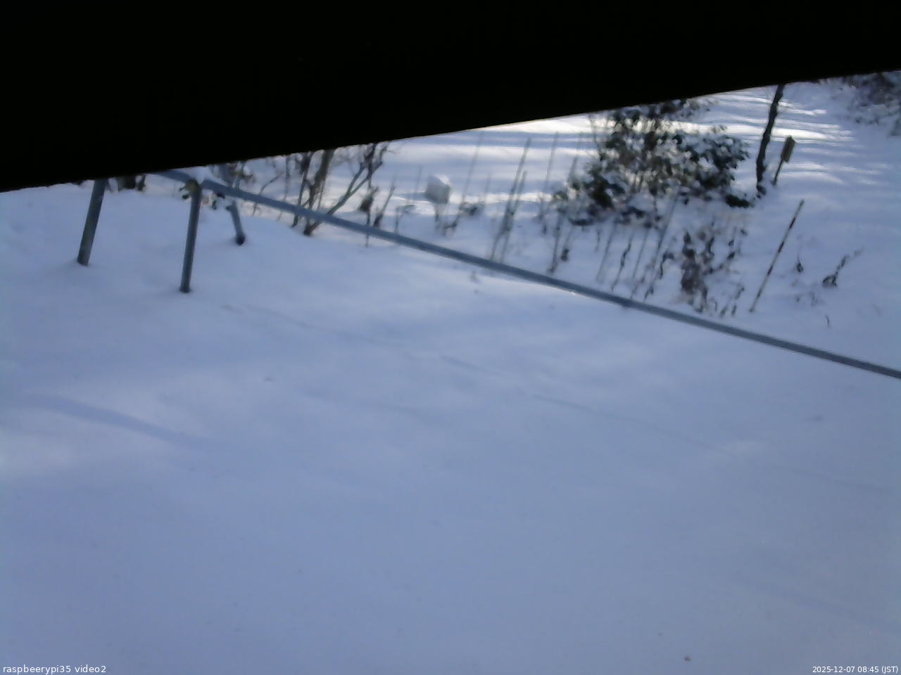長野県菅平高原 ゆたか山荘 駐車場 2025/12/07 08:45