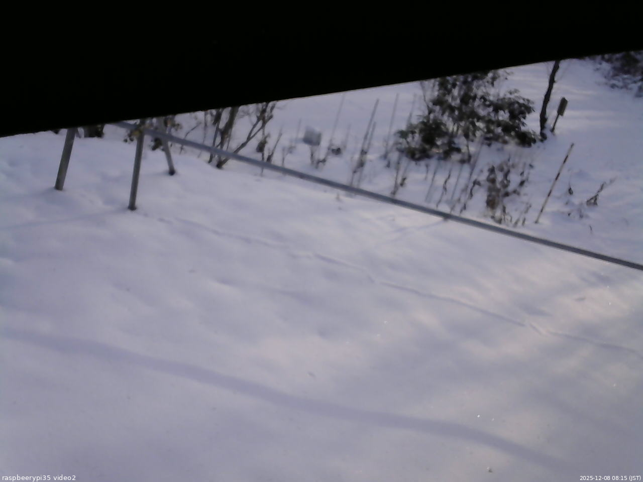 長野県菅平高原 ゆたか山荘 駐車場 2025/12/08 08:15
