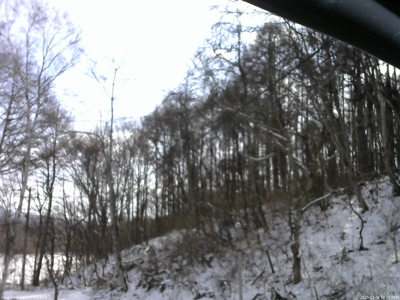 長野県菅平高原 ゆたか山荘 東側上空 2025/12/08 10:00