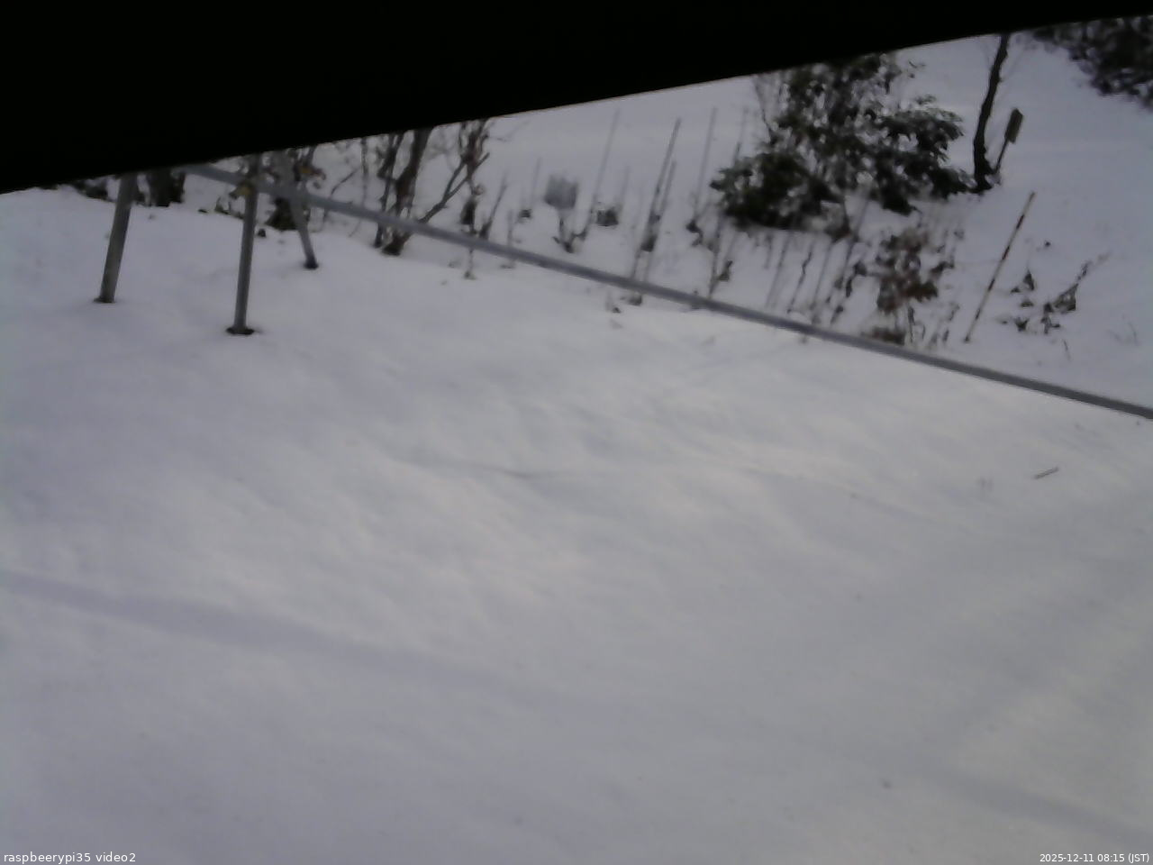 長野県菅平高原 ゆたか山荘 駐車場 2025/12/11 08:15