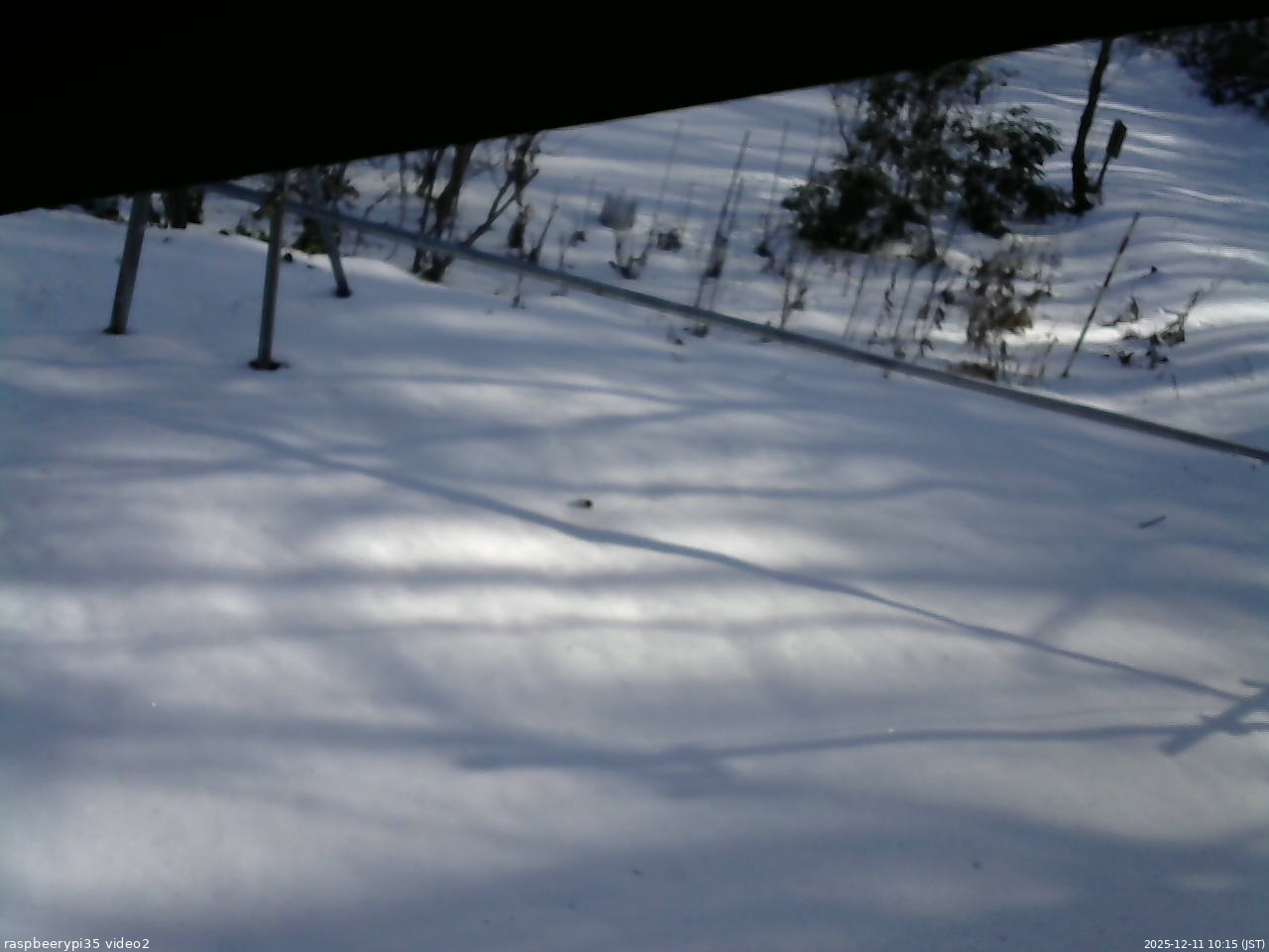 長野県菅平高原 ゆたか山荘 駐車場 2025/12/11 10:15