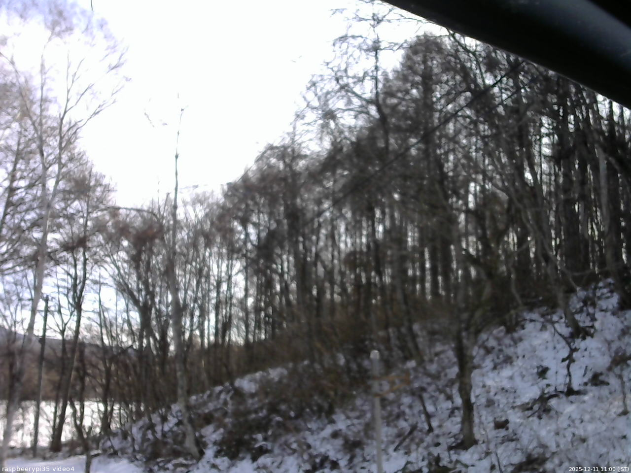 長野県菅平高原 ゆたか山荘 東側上空 2025/12/11 11:00
