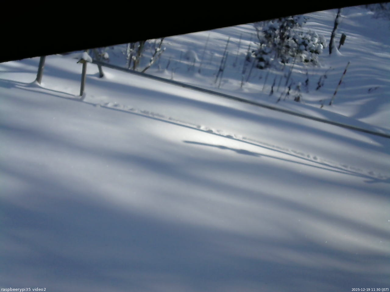 長野県菅平高原 ゆたか山荘 駐車場 2025/12/19 11:30