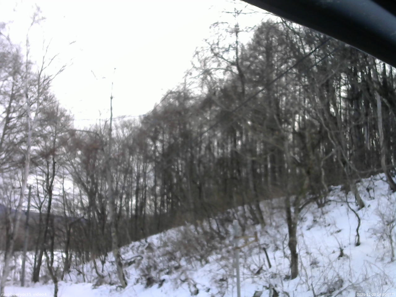 長野県菅平高原 ゆたか山荘 東側上空 2025/12/20 14:00