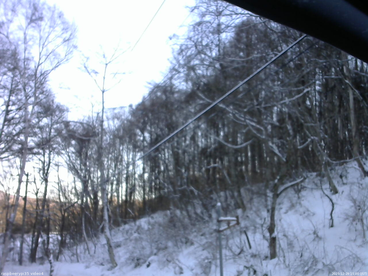 長野県菅平高原 ゆたか山荘 東側上空 2025/12/29 15:00