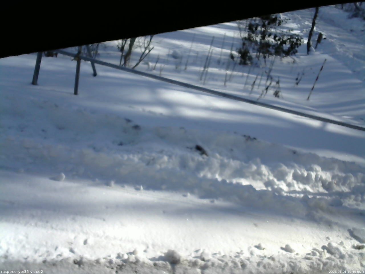 長野県菅平高原 ゆたか山荘 駐車場 2026/01/01 10:45