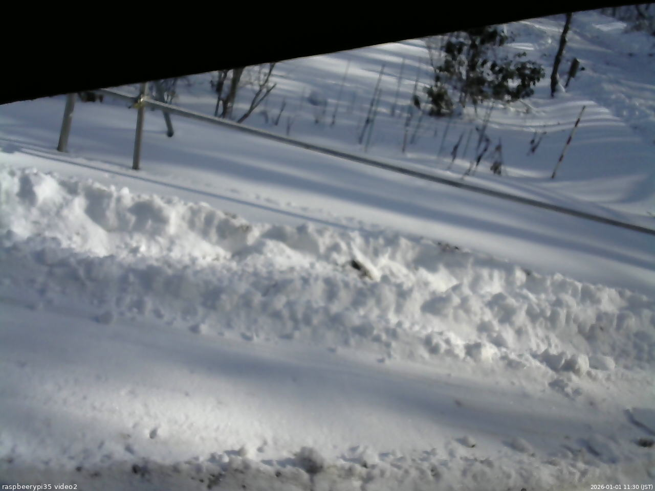 長野県菅平高原 ゆたか山荘 駐車場 2026/01/01 11:30