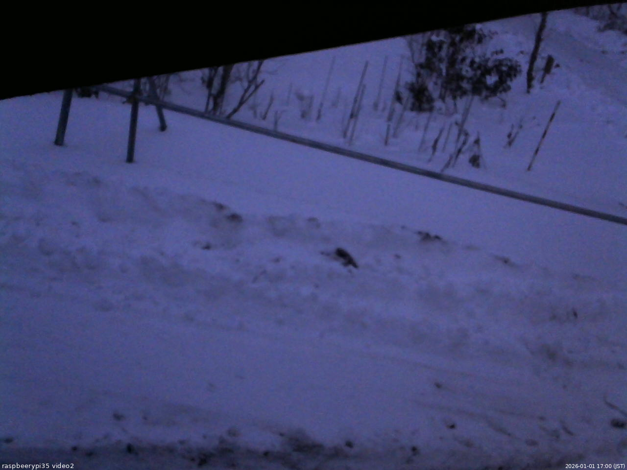 長野県菅平高原 ゆたか山荘 駐車場 2026/01/01 17:00
