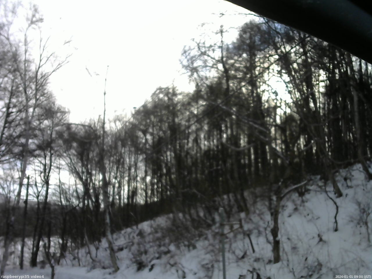 長野県菅平高原 ゆたか山荘 東側上空 2026/01/01 09:00