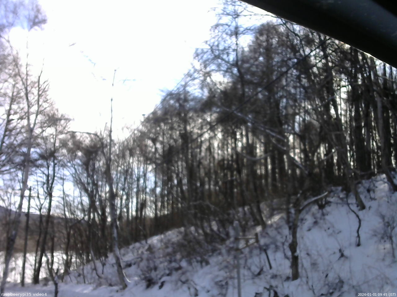 長野県菅平高原 ゆたか山荘 東側上空 2026/01/01 09:45