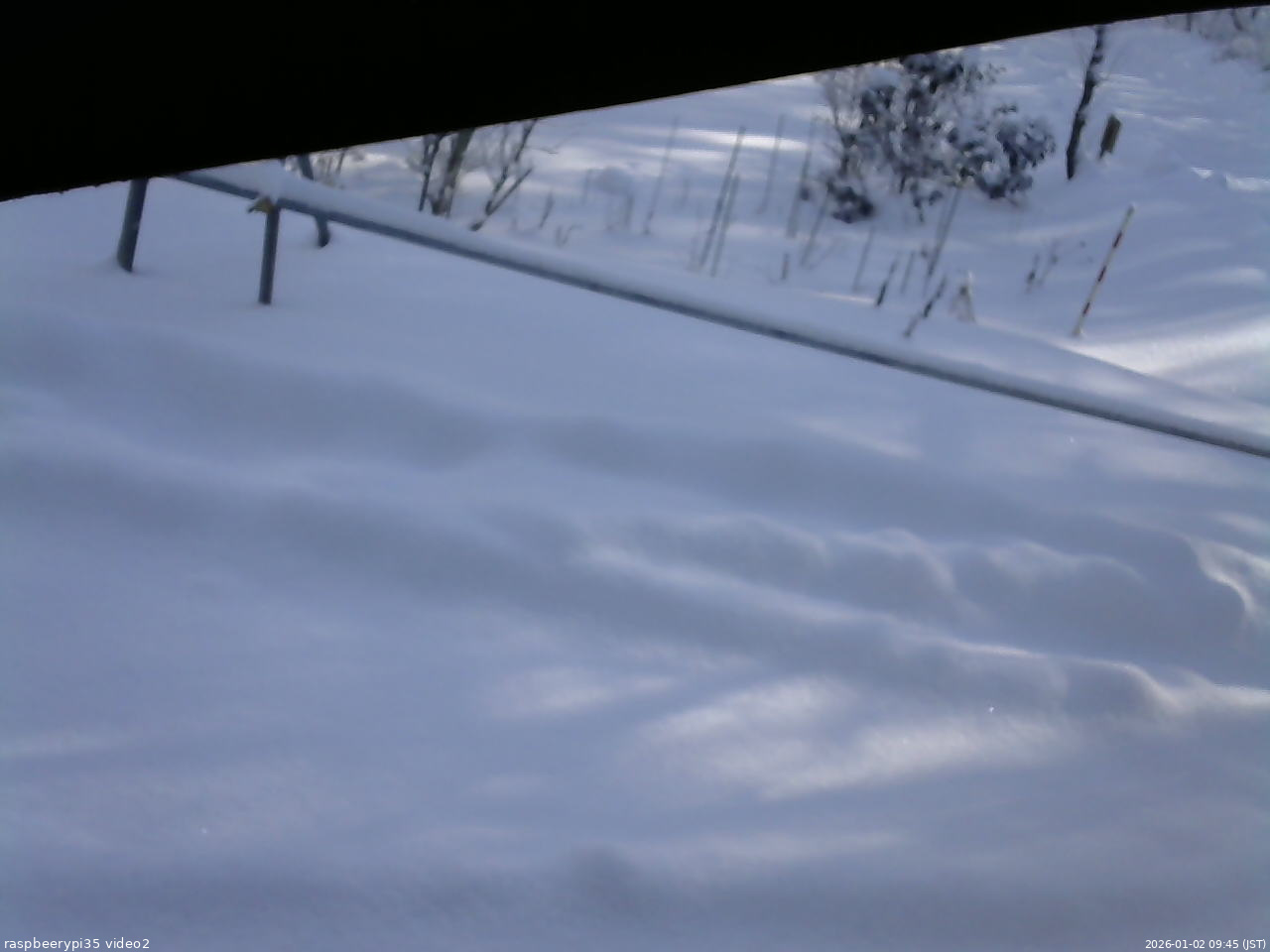 長野県菅平高原 ゆたか山荘 駐車場 2026/01/02 09:45