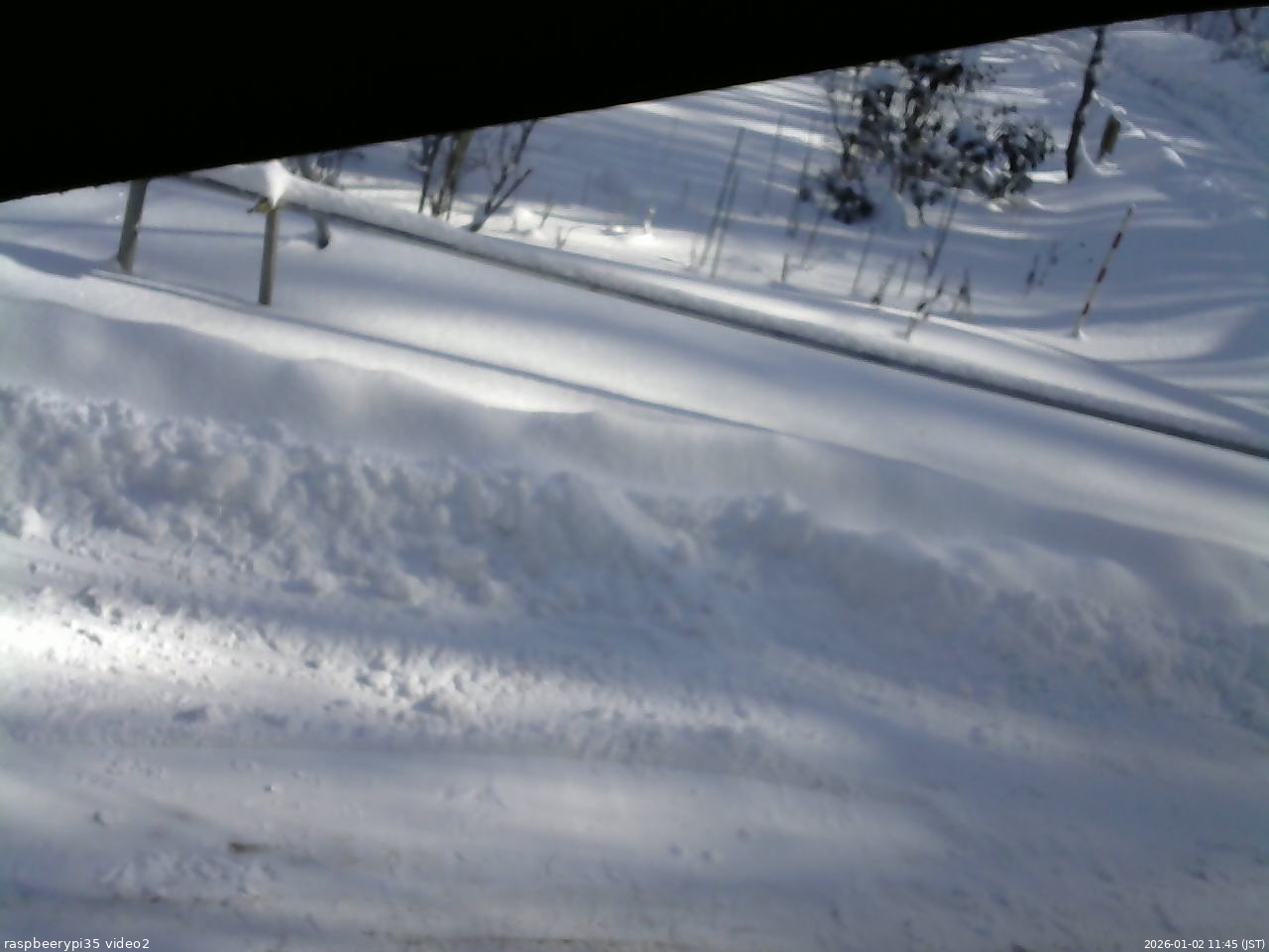 長野県菅平高原 ゆたか山荘 駐車場 2026/01/02 11:45