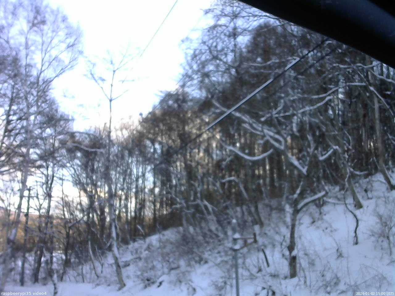 長野県菅平高原 ゆたか山荘 東側上空 2026/01/02 15:00