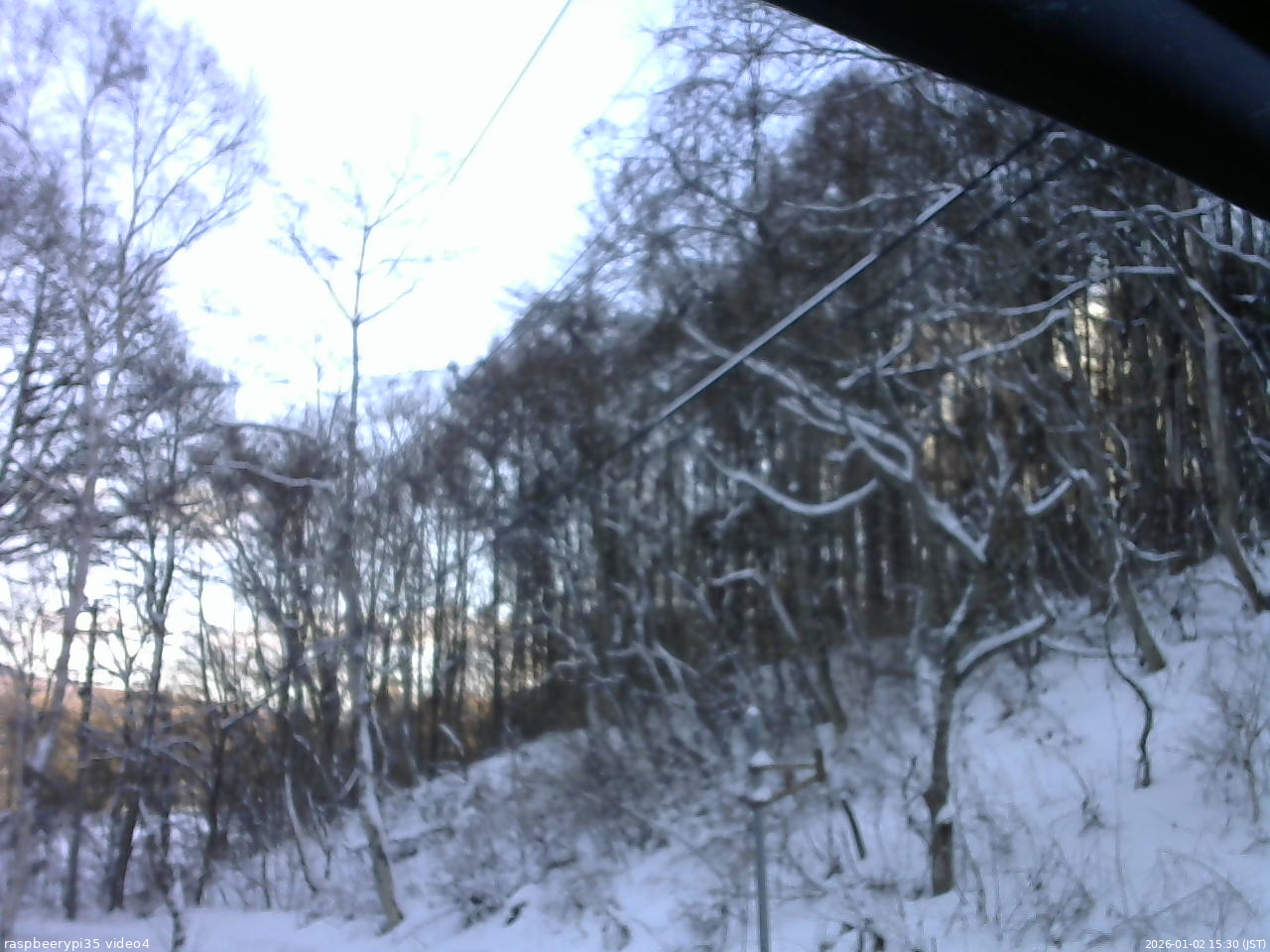 長野県菅平高原 ゆたか山荘 東側上空 2026/01/02 15:30