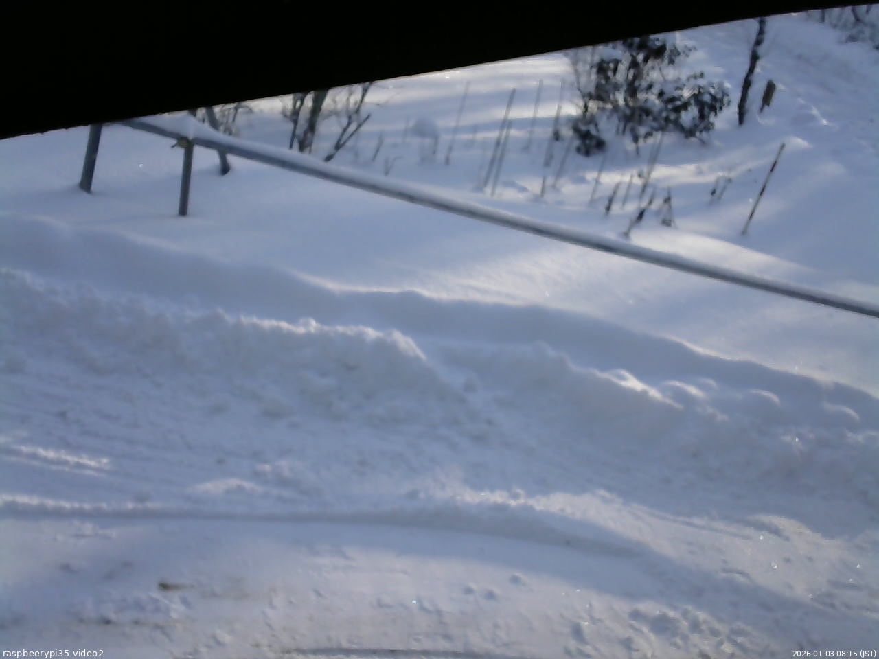 長野県菅平高原 ゆたか山荘 駐車場 2026/01/03 08:15