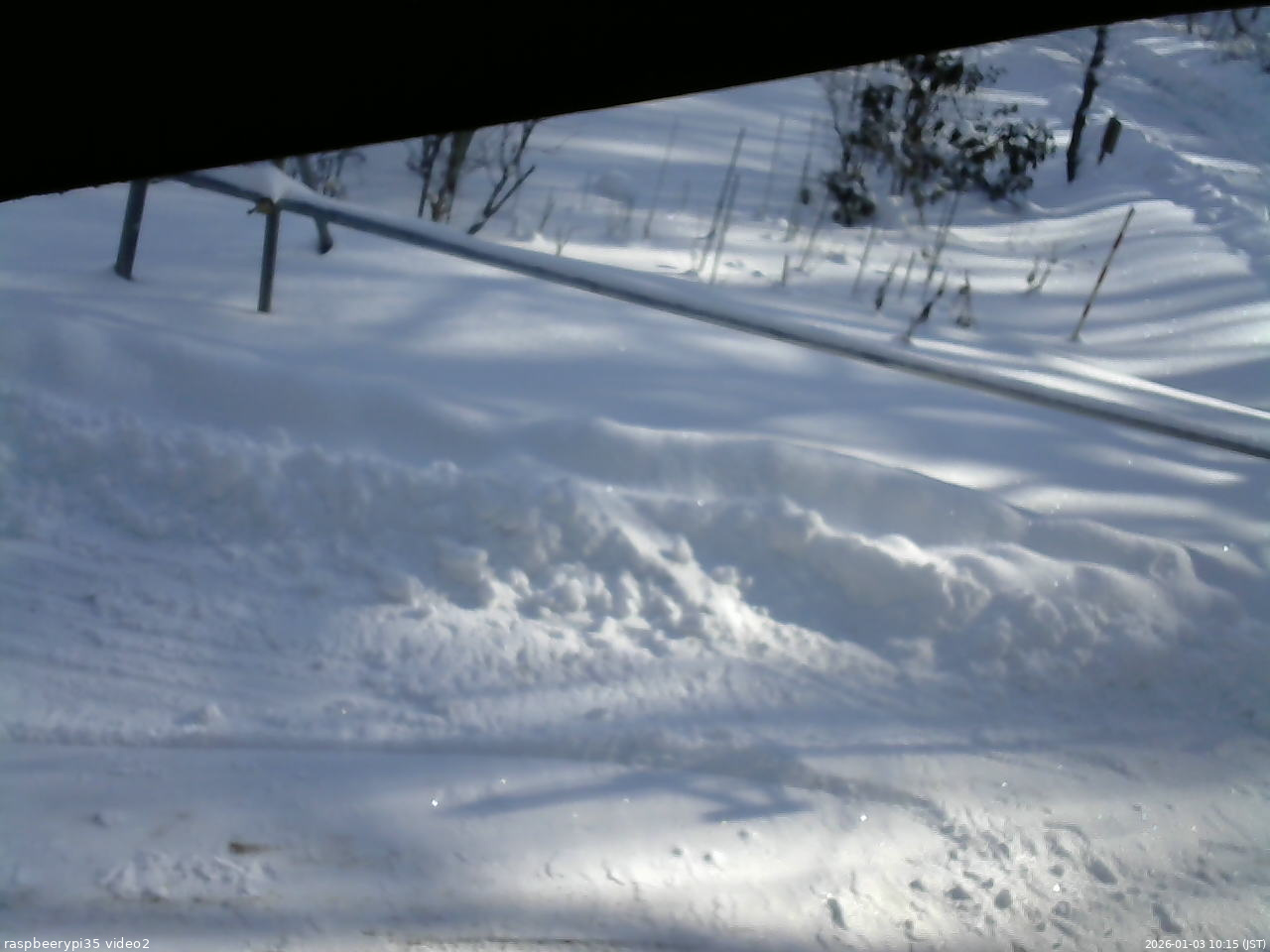 長野県菅平高原 ゆたか山荘 駐車場 2026/01/03 10:15