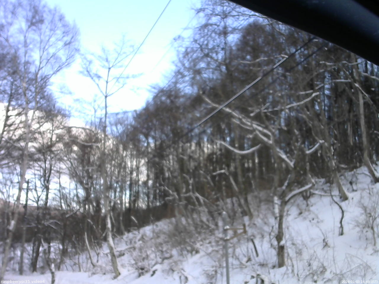 長野県菅平高原 ゆたか山荘 東側上空 2026/01/03 14:45