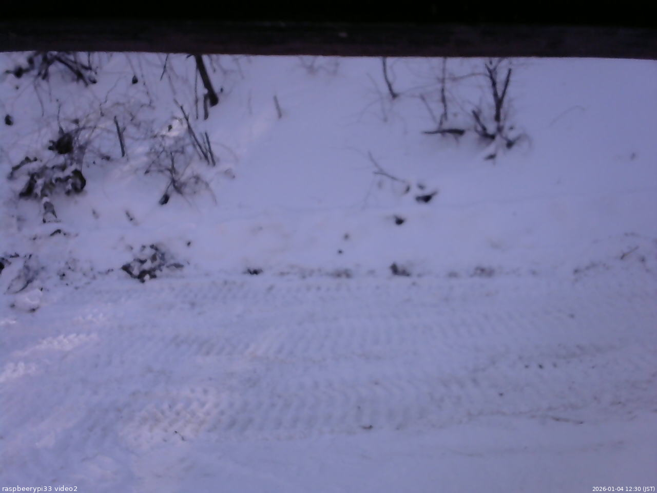 長野県菅平高原 ゆたか山荘 南側 2026/01/04 12:30