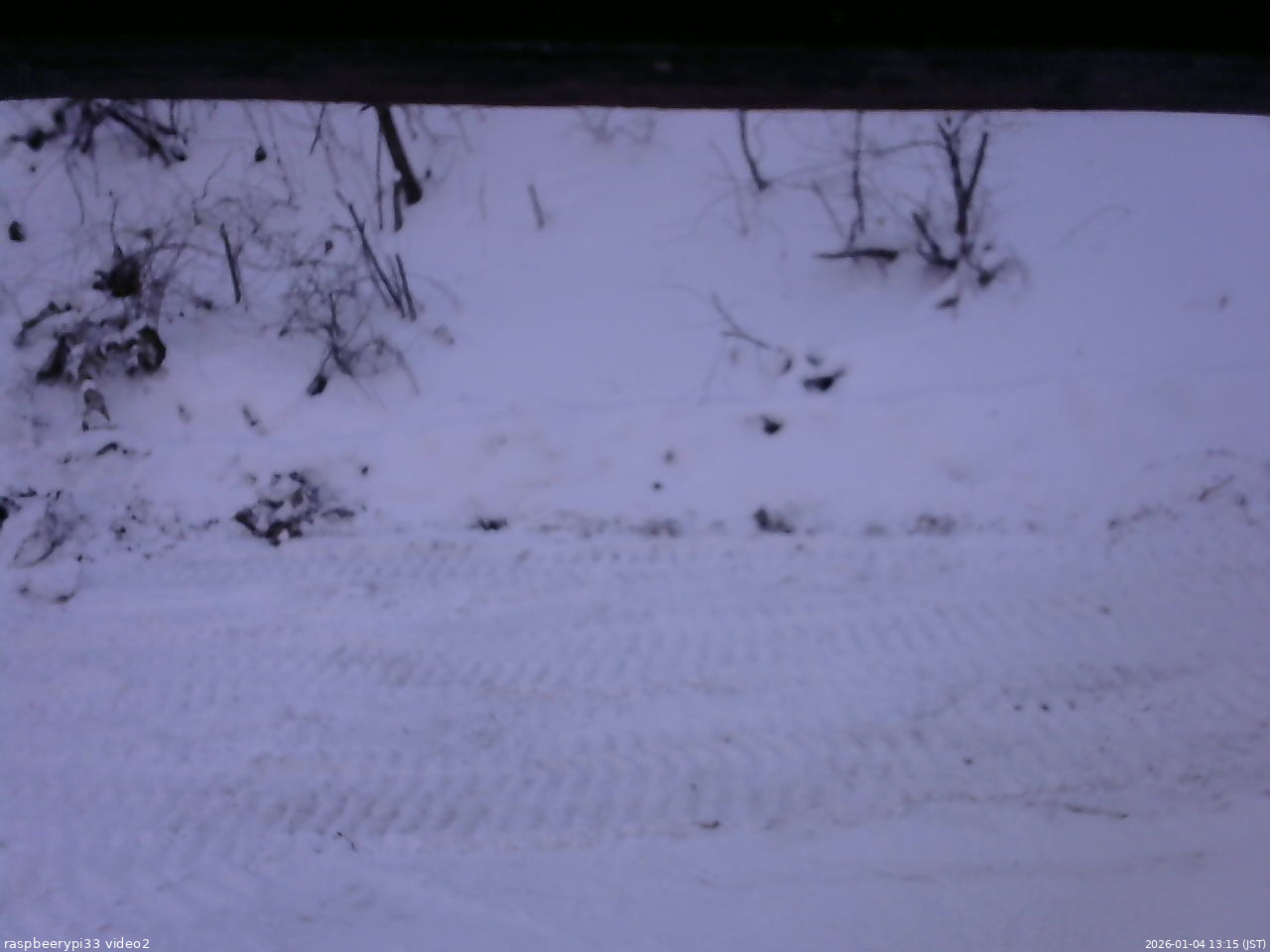 長野県菅平高原 ゆたか山荘 南側 2026/01/04 13:15