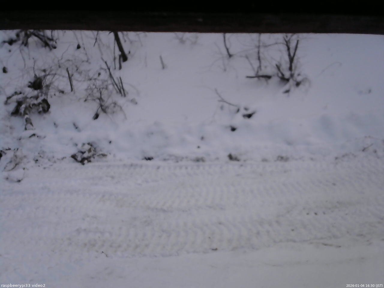 長野県菅平高原 ゆたか山荘 南側 2026/01/04 16:30