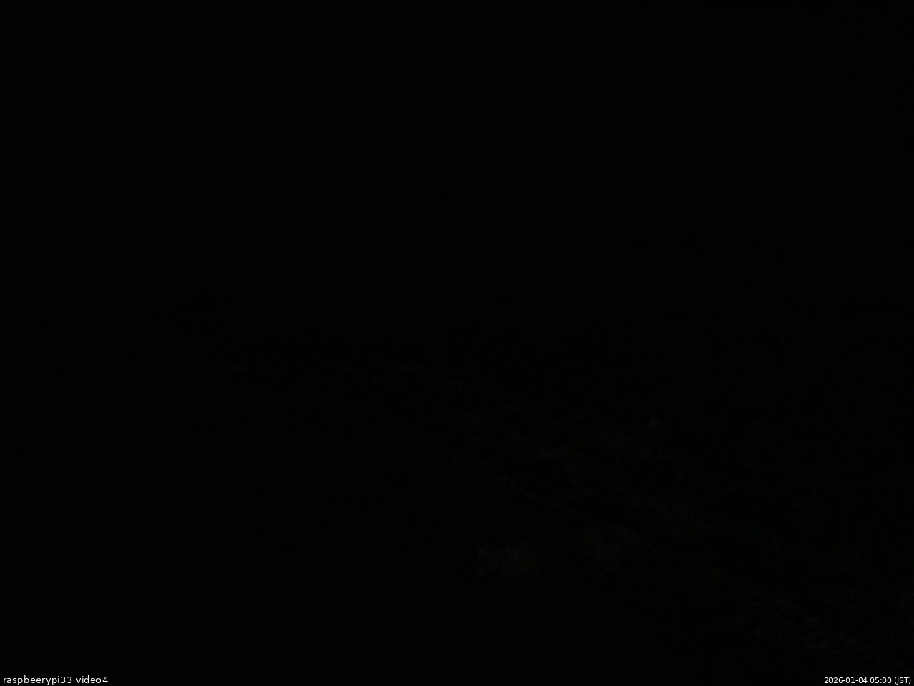 長野県菅平高原 ゆたか山荘 東側(坂下) 2026/01/04 05:00