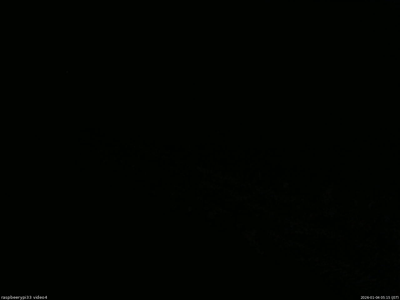 長野県菅平高原 ゆたか山荘 東側(坂下) 2026/01/04 05:15