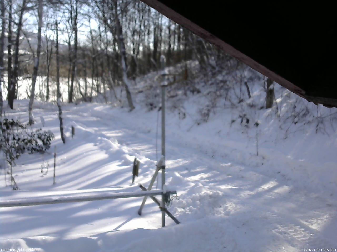 長野県菅平高原 ゆたか山荘 東側(坂下) 2026/01/04 10:15