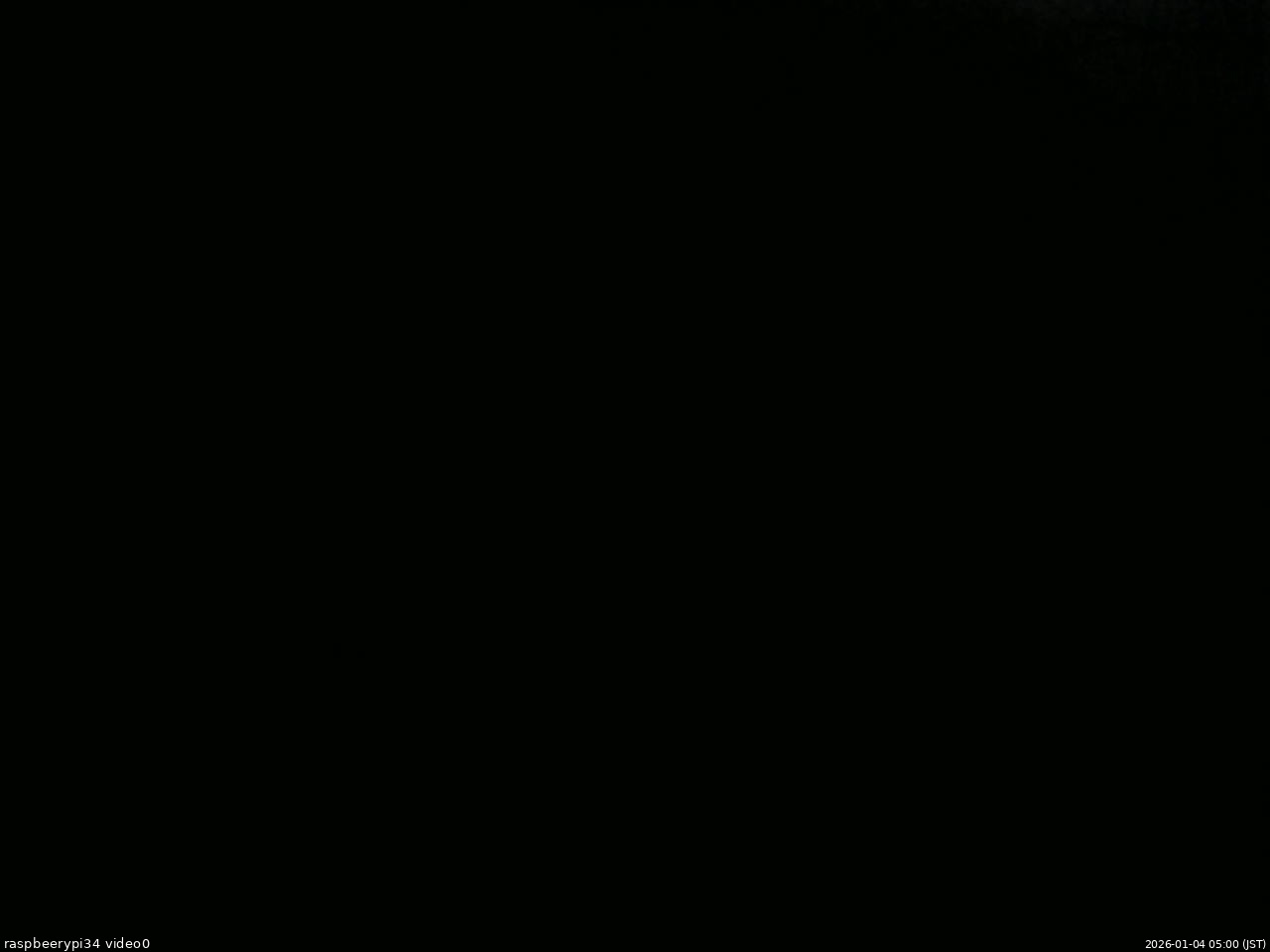 長野県菅平高原 ゆたか山荘 西側(坂上) 2026/01/04 05:00