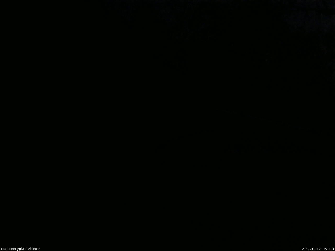 長野県菅平高原 ゆたか山荘 西側(坂上) 2026/01/04 06:15