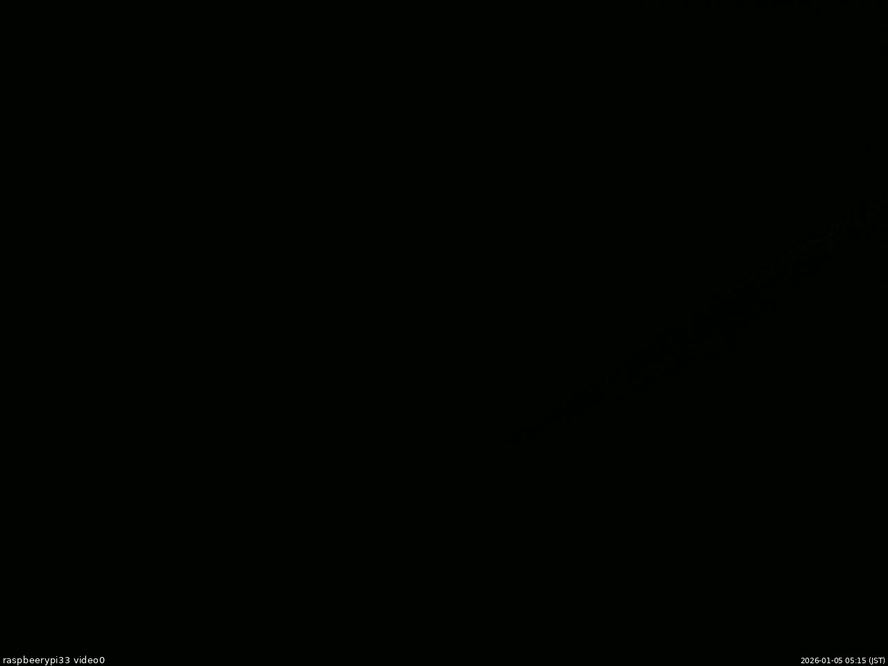 長野県菅平高原 ゆたか山荘 北側 2026/01/05 05:15