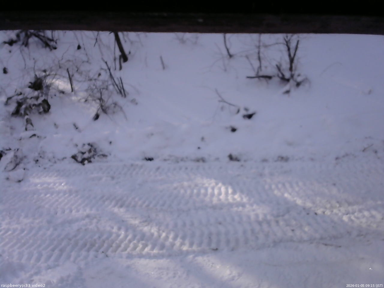 長野県菅平高原 ゆたか山荘 南側 2026/01/05 09:15