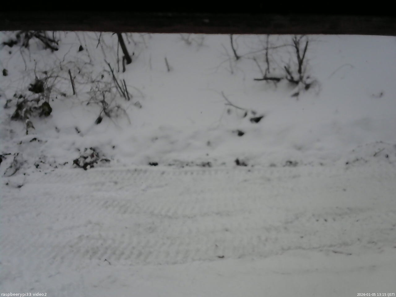 長野県菅平高原 ゆたか山荘 南側 2026/01/05 13:15
