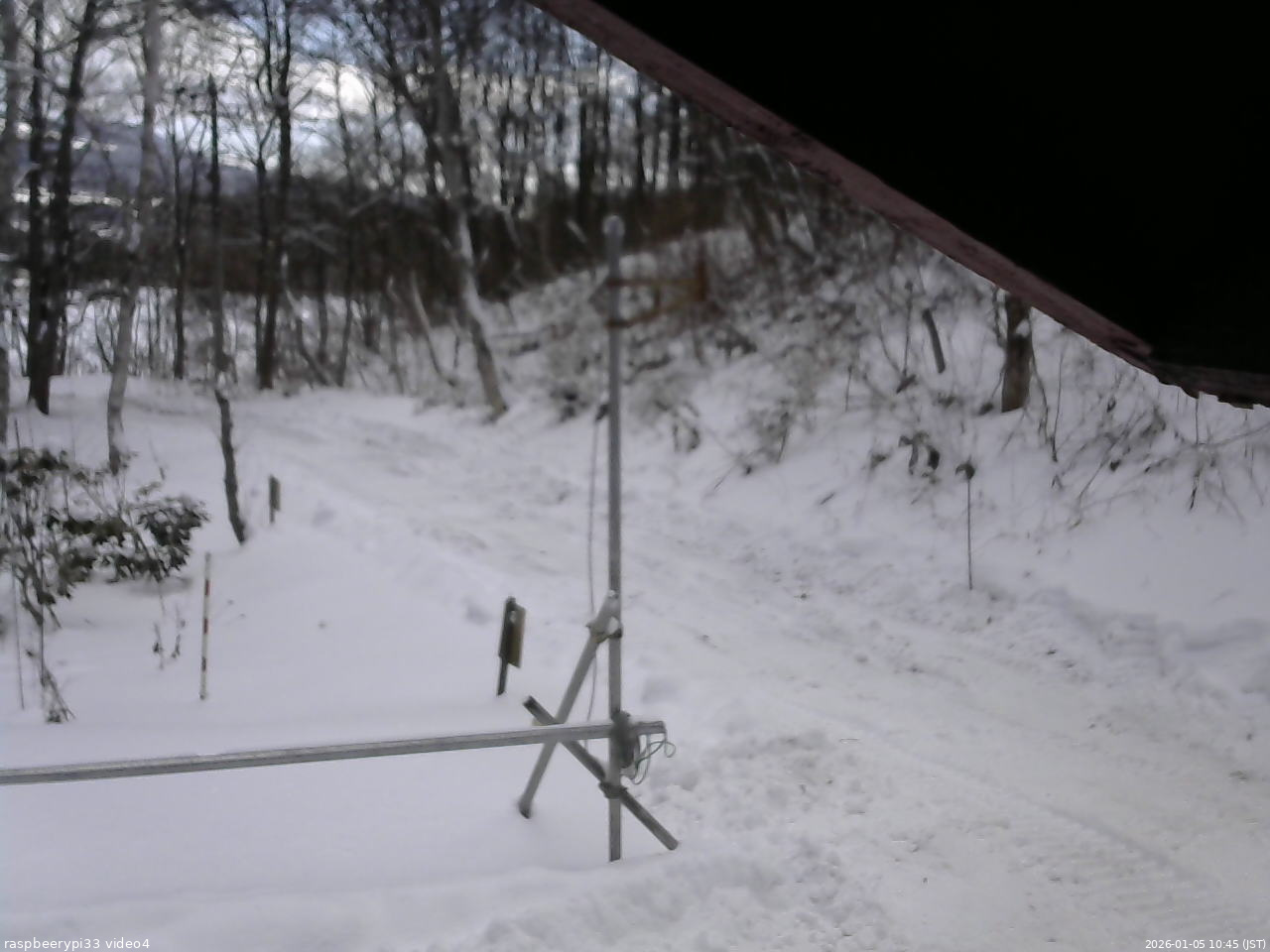 長野県菅平高原 ゆたか山荘 東側(坂下) 2026/01/05 10:45