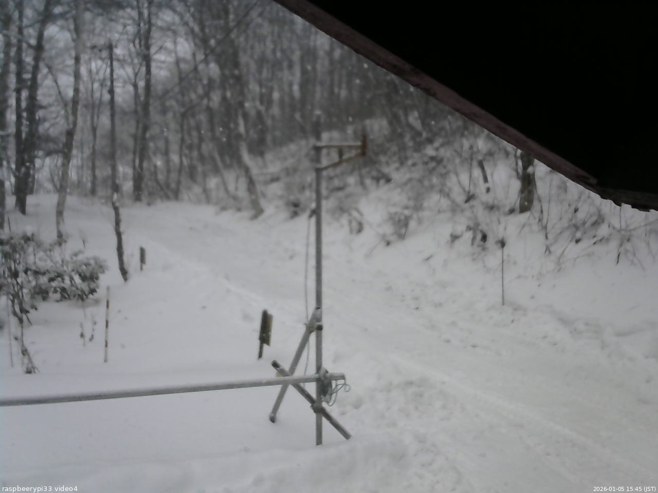 長野県菅平高原 ゆたか山荘 東側(坂下) 2026/01/05 15:45