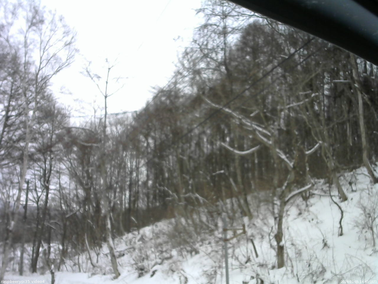 長野県菅平高原 ゆたか山荘 東側上空 2026/01/05 14:45