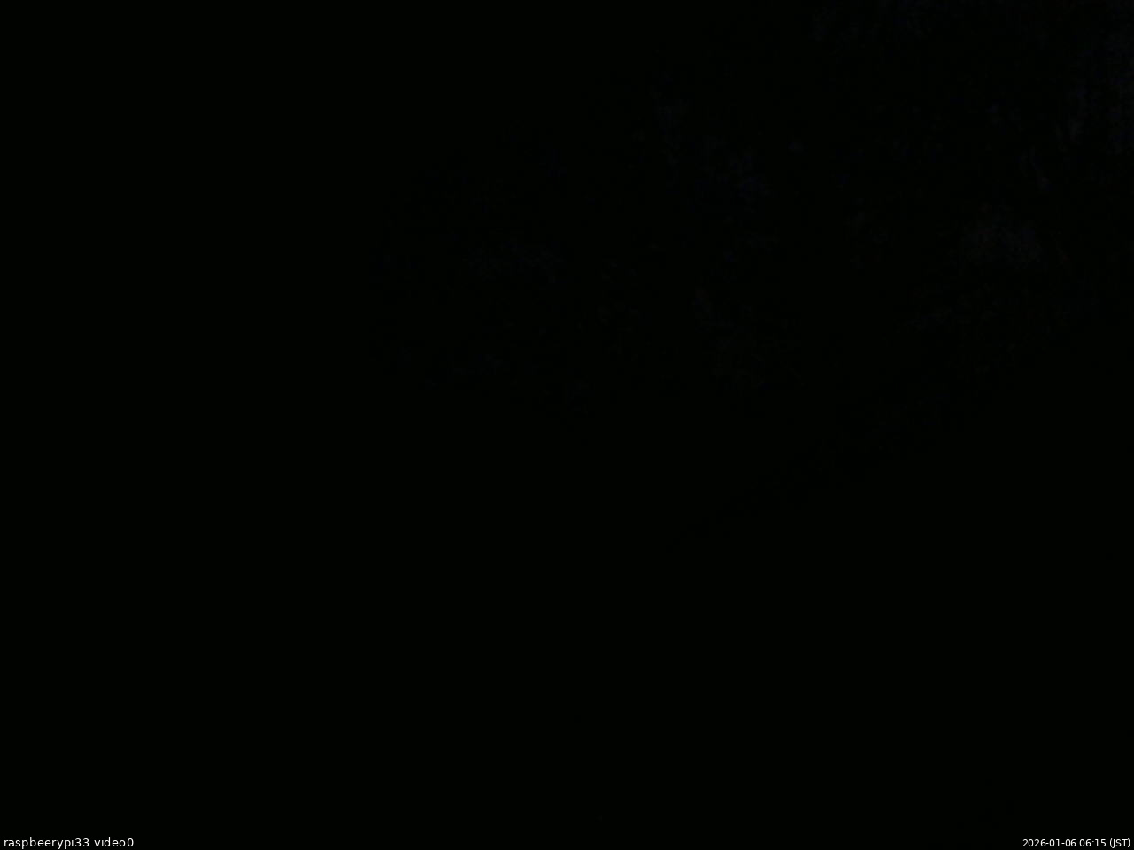 長野県菅平高原 ゆたか山荘 北側 2026/01/06 06:15