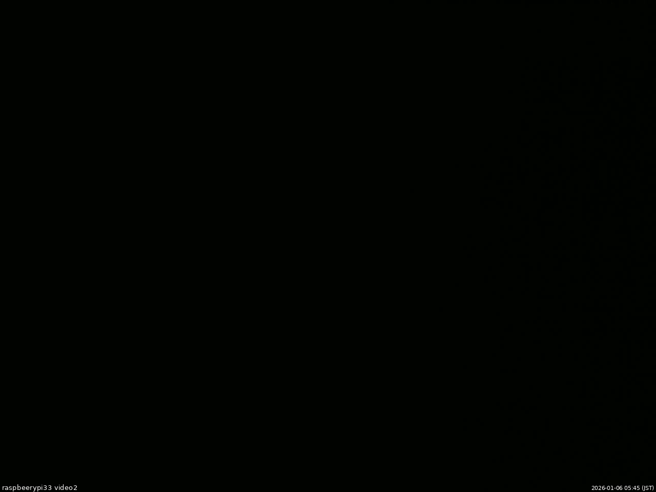 長野県菅平高原 ゆたか山荘 南側 2026/01/06 05:45