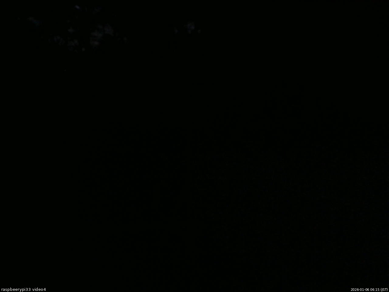 長野県菅平高原 ゆたか山荘 東側(坂下) 2026/01/06 06:15