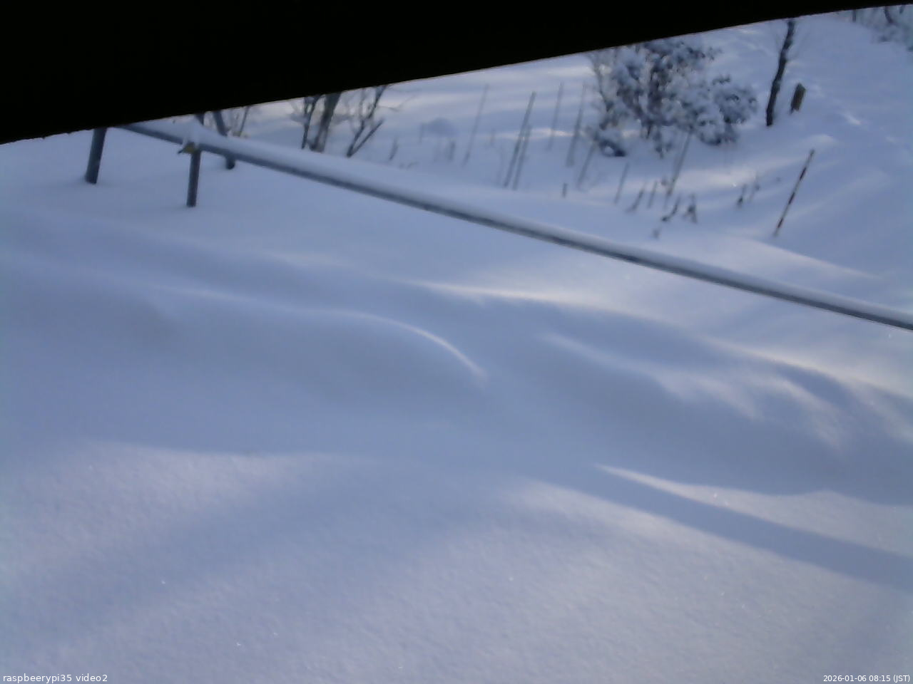 長野県菅平高原 ゆたか山荘 駐車場 2026/01/06 08:15