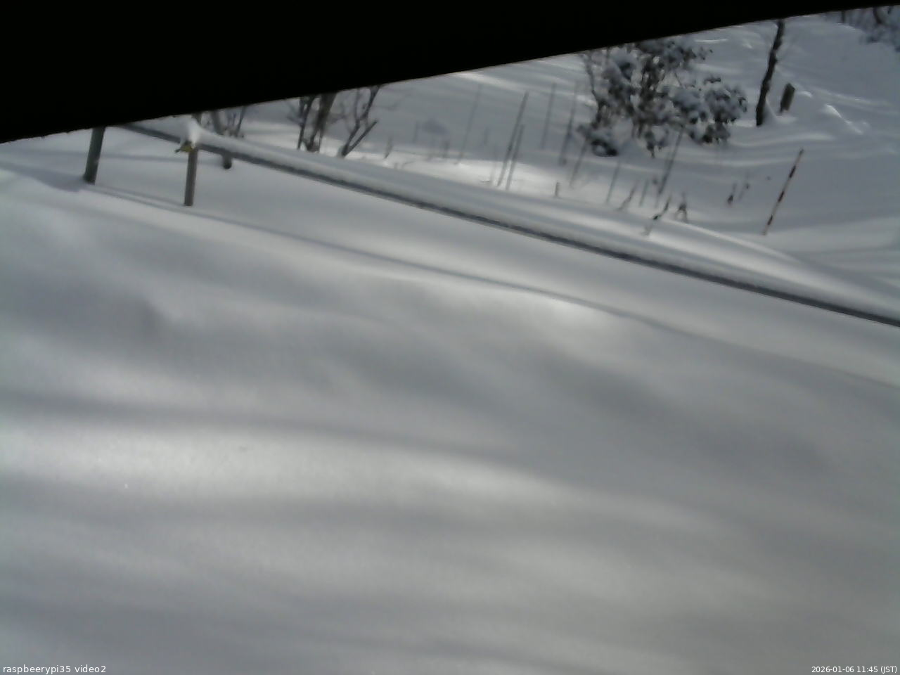 長野県菅平高原 ゆたか山荘 駐車場 2026/01/06 11:45