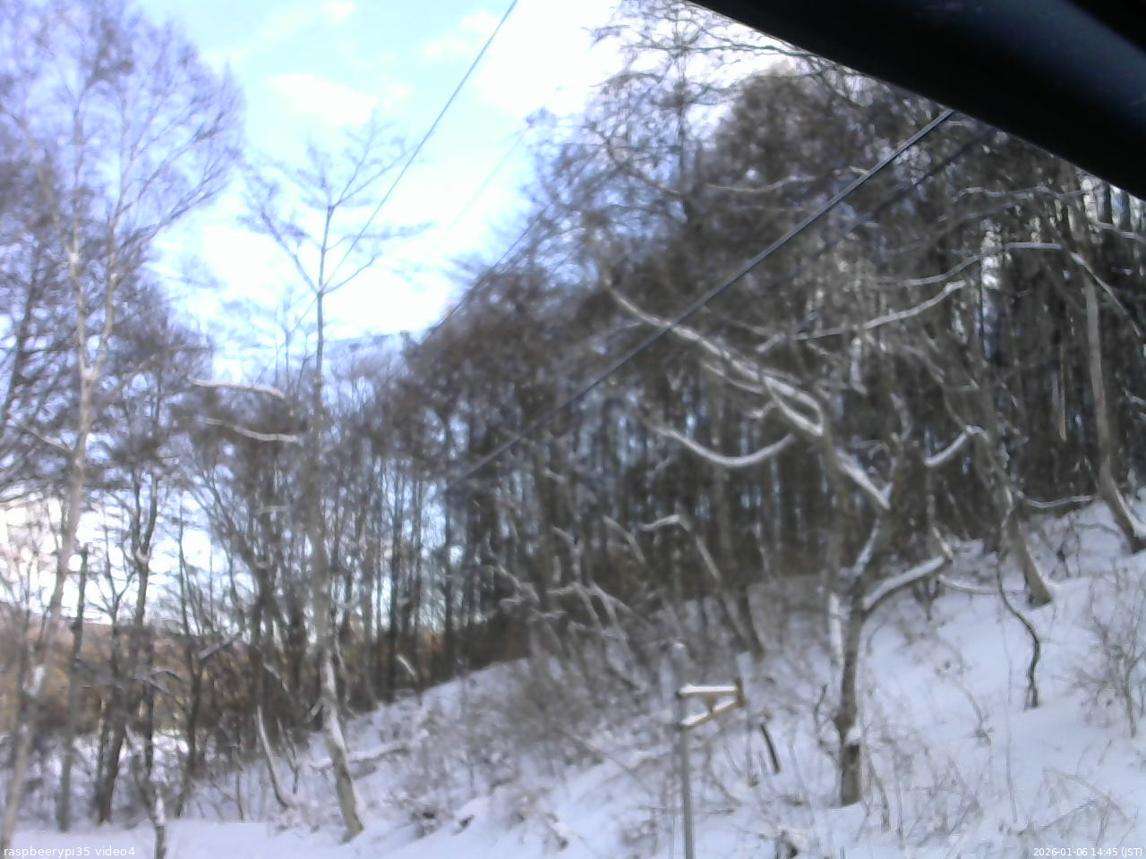 長野県菅平高原 ゆたか山荘 東側上空 2026/01/06 14:45
