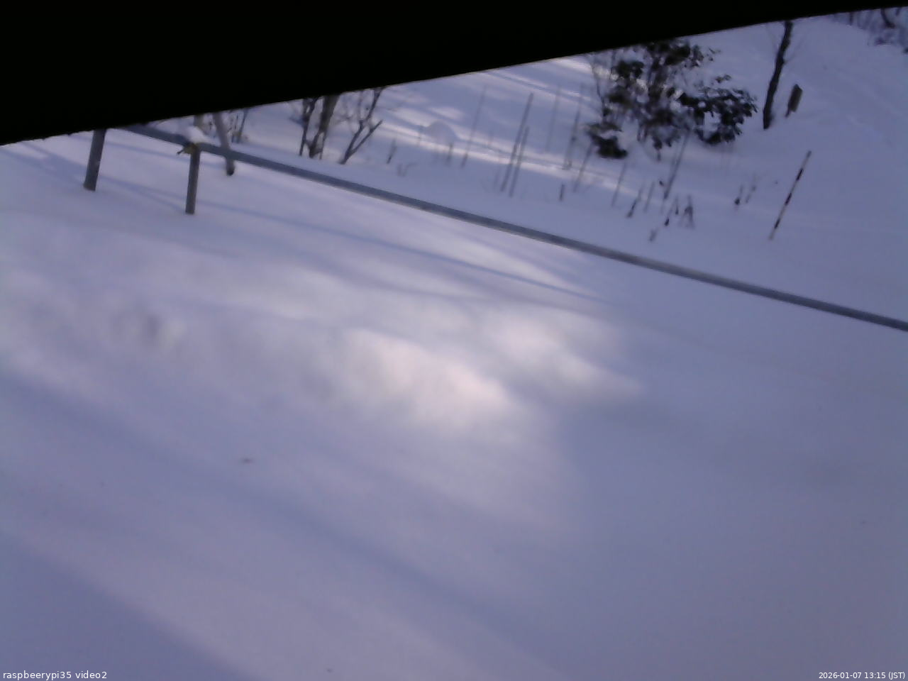 長野県菅平高原 ゆたか山荘 駐車場 2026/01/07 13:15