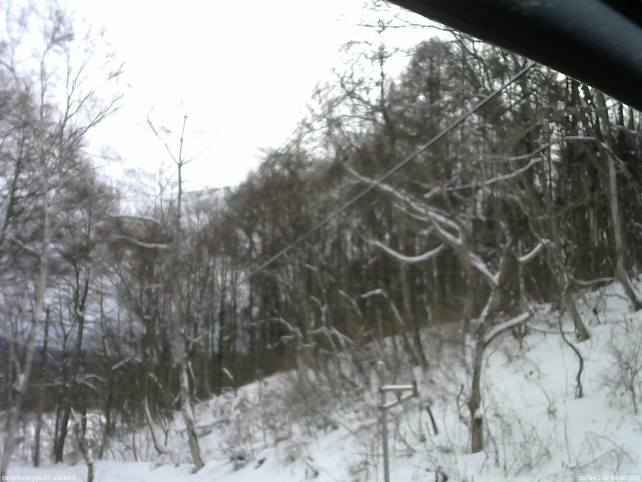 長野県菅平高原 ゆたか山荘 東側上空 2026/01/07 09:30