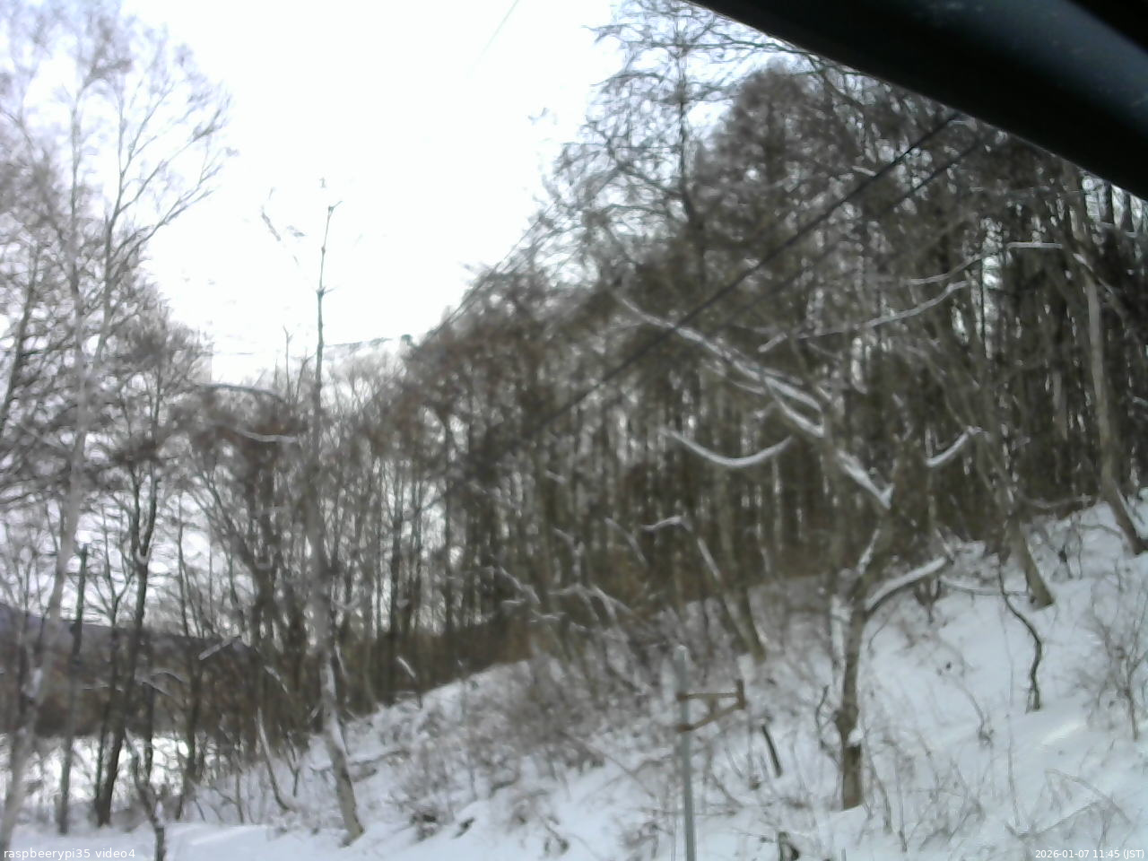 長野県菅平高原 ゆたか山荘 東側上空 2026/01/07 11:45